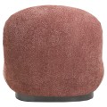ARMCHAIR BEANY FK9591.02 PINK BOUCLE FABRIC 85x82x77Hcm. ARMCHAIR BEANY FK9591.02 PINK BOUCLE FABRIC 85x82x77Hcm.