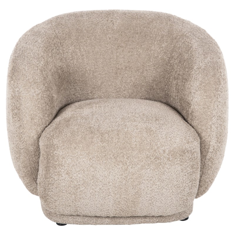 ARMCHAIR KARPEN FK9600.08 BEIGE BOUCLE FABRIC 93x87x78H cm.