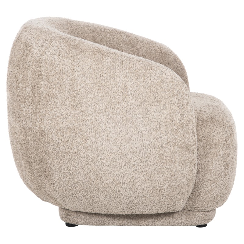 ARMCHAIR KARPEN FK9600.08 BEIGE BOUCLE FABRIC 93x87x78H cm.