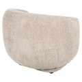 ARMCHAIR KARPEN FK9600.08 BEIGE BOUCLE FABRIC 93x87x78H cm.