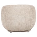 ARMCHAIR KARPEN FK9600.08 BEIGE BOUCLE FABRIC 93x87x78H cm.