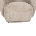 ARMCHAIR KARPEN FK9600.08 BEIGE BOUCLE FABRIC 93x87x78H cm.