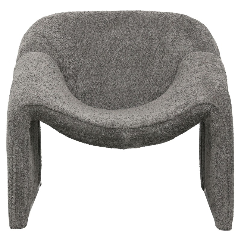 ARMCHAIR SPINER FK9599.01 GREY BOUCLE FABRIC 81x64x74Hcm. ARMCHAIR SPINER FK9599.01 GREY BOUCLE FABRIC 81x64x74Hcm.