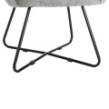 ARMCHAIR HARNIS FK9603.05 PISTACHIO GREEN BOUCLE-BLACK METAL BASE 59.5x64x77Hcm. ARMCHAIR HARNIS FK9603.05 PISTACHIO GREEN BOUCLE-BLACK METAL BASE 59.5x64x77Hcm.