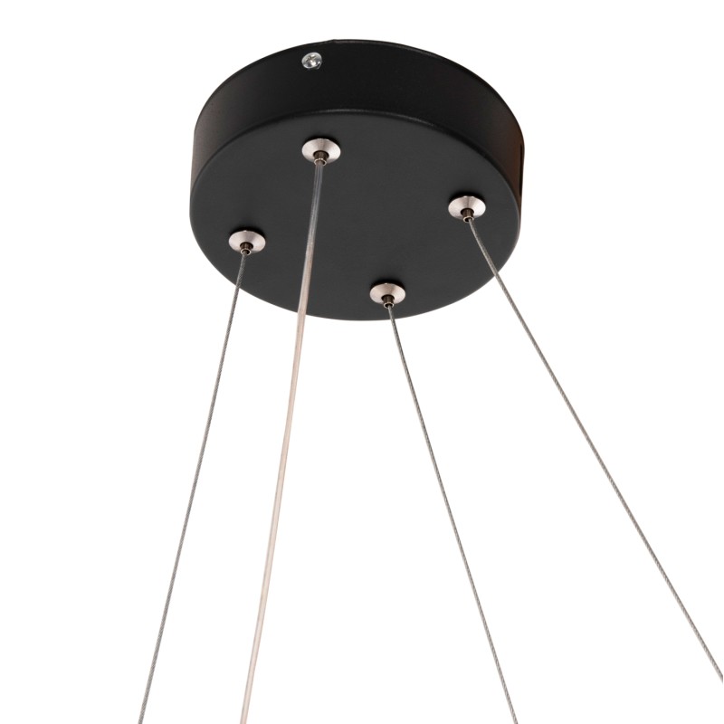 CEILING PENDANT LUMINAIRE FK7522.03 BLACK- LED 52x28x66Hcm. CEILING PENDANT LUMINAIRE FK7522.03 BLACK- LED 52x28x66Hcm.