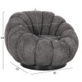 ARMCHAIR SWIVEL GRYMM FK9601.01 GREY BOUCLE-BLACK METAL BASE 95x92x68Hcm. ARMCHAIR SWIVEL GRYMM FK9601.01 GREY BOUCLE-BLACK METAL BASE 95x92x68Hcm.