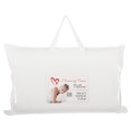 SLEEPING PILLOW BEZEL FK673 MEMORY FOAM-WHITE FABRIC 55x32Hcm. SLEEPING PILLOW BEZEL FK673 MEMORY FOAM-WHITE FABRIC 55x32Hcm.