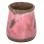 DECORATIVE VASE FK4381 TERRACOTTA IN PINK COLORING Φ18Χ20Hcm.