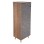 SHOE CABINET ALVARO FK8954.12 MELAMINE IN SONAMA-STONE TEXTURE 50Χ38Χ135Hcm.