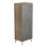 SHOE CABINET ALVARO FK8954.14 MELAMINE IN SONAMA-STONE TEXTURE 50Χ38Χ135Hcm.