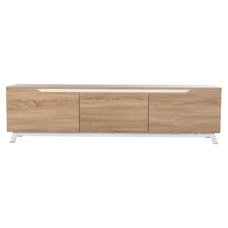TV FURNITURE KIMIA FK8902.13 MELAMINE SONAMA-WHITE 180Χ35Χ48,5Hcm. TV FURNITURE KIMIA FK8902.13 MELAMINE SONAMA-WHITE 180Χ35Χ48,5Hcm.