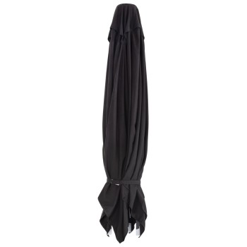 REPLACEMENT SHADE FOR UMBRELLA FK6013.03-BLACK POLYESTER- 220x220cm. REPLACEMENT SHADE FOR UMBRELLA FK6013.03-BLACK POLYESTER- 220x220cm.