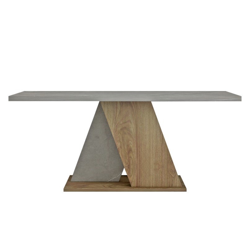 COFFEE TABLE DILE FK9528.02 MELAMINE IN STONE TEXTURE GREYISH-NATURAL 110x55x47Hcm. COFFEE TABLE DILE FK9528.02 MELAMINE IN STONE TEXTURE GREYISH-NATURAL 110x55x47Hcm.