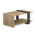 COFFEE TABLE WILMA FK8950.12 MELAMINE IN NATURAL-BLACK MARBLE 80Χ50Χ35Hcm. COFFEE TABLE WILMA FK8950.12 MELAMINE IN NATURAL-BLACK MARBLE 80Χ50Χ35Hcm.