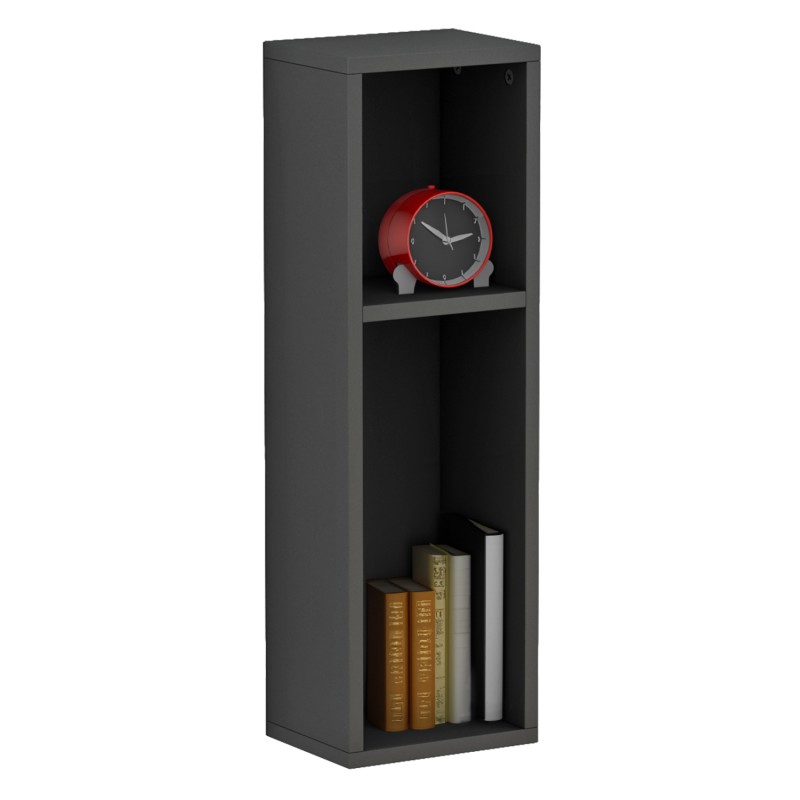 WALL BEDSIDE STAND BONEN FK9070.20 MELAMINE IN GREY 20x15x65Hcm. WALL BEDSIDE STAND BONEN FK9070.20 MELAMINE IN GREY 20x15x65Hcm.