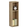 WALL BEDSIDE STAND BONEN FK9070.11 MELAMINE IN NATURAL 20x15x65Hcm.