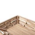 SERVING TRAY RECTANGULAR FK4228 FIR WOOD & MDF 51x32x5,5Hcm. SERVING TRAY RECTANGULAR FK4228 FIR WOOD & MDF 51x32x5,5Hcm.