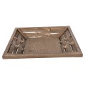 SERVING TRAY SQUARE FK4229 FIR WOOD & MDF 36x36x6Hcm. SERVING TRAY SQUARE FK4229 FIR WOOD & MDF 36x36x6Hcm.