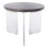 COFFEE TABLE ACRYCON FK9780.01 MDF WITH WATER REPELLANT TOP-ACRYLIC LEGS Φ64x51Hcm.