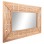 WALL MIRROR RECTANGULAR FK4225 BAMBOO IN OAK COLOR 120x2,5x80 cm.
