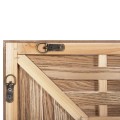 WALL MIRROR RECTANGULAR FK4225 BAMBOO IN OAK COLOR 120x2,5x80 cm. WALL MIRROR RECTANGULAR FK4225 BAMBOO IN OAK COLOR 120x2,5x80 cm.