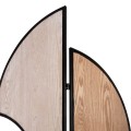 DIVIDER WITH 6 LEAFS CRYPT FK4221 MDF IN 4 COLORS-BLACK METAL FRAME 241x1,5x180Hcm. DIVIDER WITH 6 LEAFS CRYPT FK4221 MDF IN 4 COLORS-BLACK METAL FRAME 241x1,5x180Hcm.