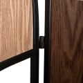DIVIDER WITH 6 LEAFS CRYPT FK4221 MDF IN 4 COLORS-BLACK METAL FRAME 241x1,5x180Hcm. DIVIDER WITH 6 LEAFS CRYPT FK4221 MDF IN 4 COLORS-BLACK METAL FRAME 241x1,5x180Hcm.