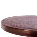SIDE TABLE BOMBAY FK4251.06 METAL IN COPPER SHADES Φ25,5x51,5Hcm.