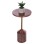 SIDE TABLE BOMBAY FK4251.06 METAL IN COPPER SHADES Φ25,5x51,5Hcm.