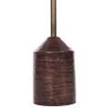 SIDE TABLE BOMBAY FK4251.06 METAL IN COPPER SHADES Φ25,5x51,5Hcm.