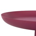 SIDE TABLE ROUND DELBEL FK4262.06 METAL IN PINK Φ36x49Hcm.