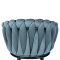 CHAIR LUANDA FK8741.05 TURQUOISE VELVET-BLACK METALLIC LEGS 62x54x79Hcm. CHAIR LUANDA FK8741.05 TURQUOISE VELVET-BLACK METALLIC LEGS 62x54x79Hcm.