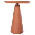 SIDE TABLE DELCON FK4247.06 METAL IN ORANGE Φ39,5x47Hcm. SIDE TABLE DELCON FK4247.06 METAL IN ORANGE Φ39,5x47Hcm.