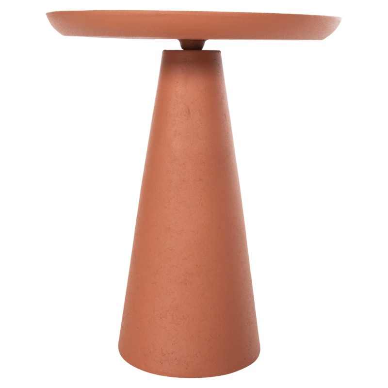 SIDE TABLE DELCON FK4247.06 METAL IN ORANGE Φ39,5x47Hcm. SIDE TABLE DELCON FK4247.06 METAL IN ORANGE Φ39,5x47Hcm.