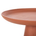SIDE TABLE DELCON FK4247.06 METAL IN ORANGE Φ39,5x47Hcm. SIDE TABLE DELCON FK4247.06 METAL IN ORANGE Φ39,5x47Hcm.