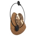 WALL CLOCK FK4204 METAL IN GOLD WITH BLACK POINTERS 50x63cm. WALL CLOCK FK4204 METAL IN GOLD WITH BLACK POINTERS 50x63cm.