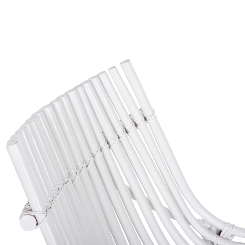CHAIR FOR OUTDOORS CELLION FK9812.03 RATTAN POLES IN WHITE COLOR 76x72x83Hcm. CHAIR FOR OUTDOORS CELLION FK9812.03 RATTAN POLES IN WHITE COLOR 76x72x83Hcm.