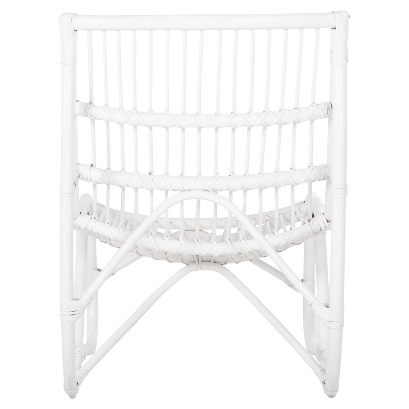 ARMCHAIR GRINN FK9815.03 RATTAN RODS IN WHITE COLOR 56.5x73.5x79.5H cm. ARMCHAIR GRINN FK9815.03 RATTAN RODS IN WHITE COLOR 56.5x73.5x79.5H cm.