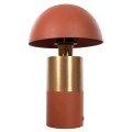 TABLE LAMP PUNE FK4245.08 METAL IN ORANGE-GOLD Φ20,5x32,5Hcm. TABLE LAMP PUNE FK4245.08 METAL IN ORANGE-GOLD Φ20,5x32,5Hcm.