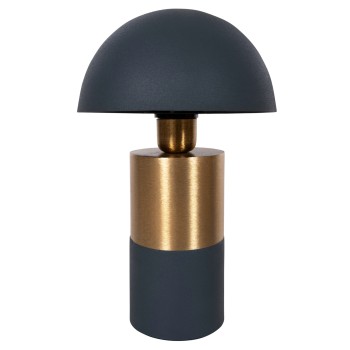 TABLE LAMP PUNE FK4245.05 METAL IN ANTHRACITE BLUE-GOLD Φ20,5x32,5Hcm.