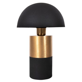 TABLE LAMP PUNE FK4245.04 METAL IN BLACK-GOLD Φ20,5x32,5Hcm.