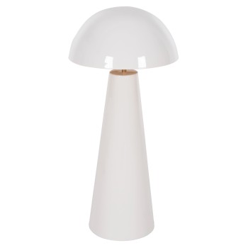 TABLE LAMP SMUSH FK4258.03 METAL IN WHITE-ROTATING CAP Φ32,5x69Hcm.