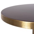SIDE TABLE ERODE FK4242.06 METAL IN CHERRY RED-GOLD Φ50,5x52,5Hcm. SIDE TABLE ERODE FK4242.06 METAL IN CHERRY RED-GOLD Φ50,5x52,5Hcm.