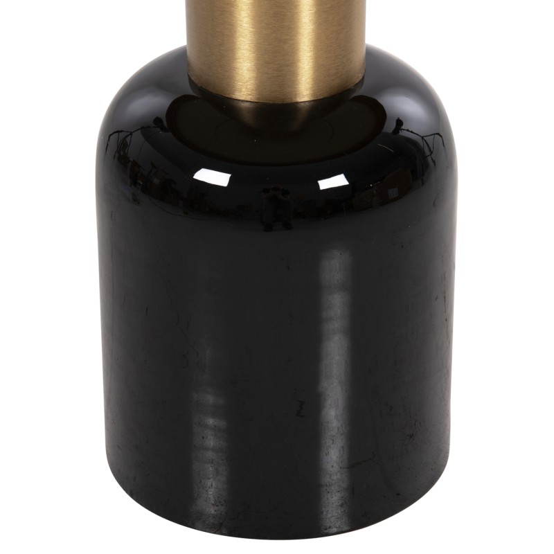 SIDE TABLE ERODE FK4248.01 METAL IN BLACK-GOLD-CHERRY RED Φ50,5x50Hcm.