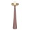 CANDLESTICK (PILLAR) GUNTUR FK4244.06 METAL IN LIGHT CORAL-GOLD Φ20,5x68Hcm.