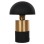 TABLE LAMP PUNE FK4255.04 METAL IN BLACK-GOLD Φ18x28Hcm.