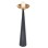 FLOOR CANDLESTICK (PILLAR) GUNTUR FK4382 METAL IN BLUE ANTHRACITE-GOLD Φ20,5x76.5Hcm.