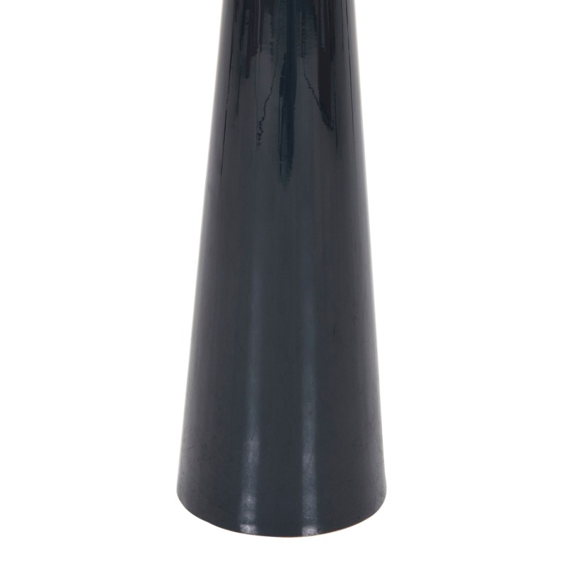 FLOOR CANDLESTICK (PILLAR) GUNTUR FK4382 METAL IN BLUE ANTHRACITE-GOLD Φ20,5x76.5Hcm.