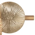 WALL CLOCK FK4200 METAL & RAFFIA FIBERS IN EARTH TONES 100x49Hcm. WALL CLOCK FK4200 METAL & RAFFIA FIBERS IN EARTH TONES 100x49Hcm.
