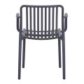 ARMCHAIR OUTDOOR CONVEE FK6105.03 POLYPROPYLENE IN GREY 55x56x79H cm. ARMCHAIR OUTDOOR CONVEE FK6105.03 POLYPROPYLENE IN GREY 55x56x79H cm.
